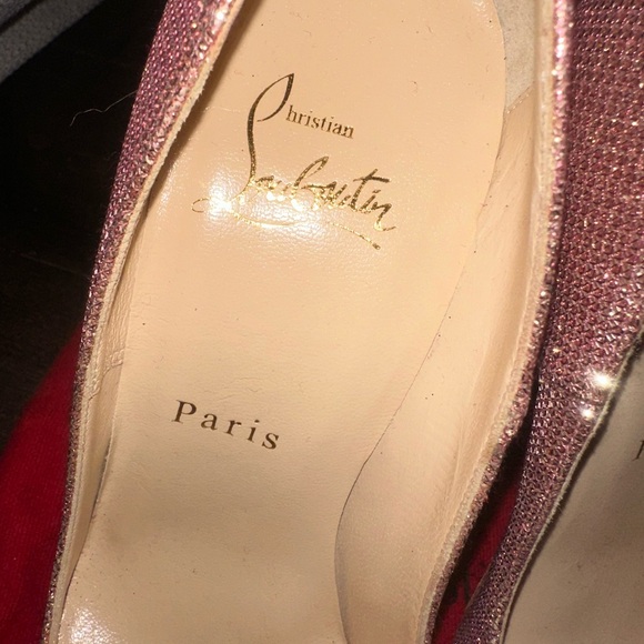 Christian Louboutin size 6 1/2 bought used worn once - Picture 5 of 7